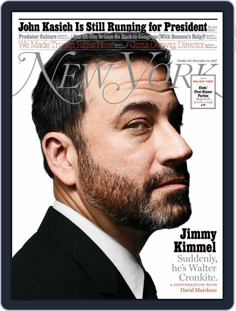 New York (Digital) Subscription                    October 30th, 2017 Issue