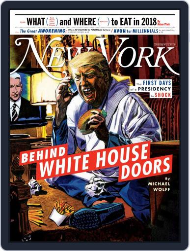 New York January 8th, 2018 Digital Back Issue Cover