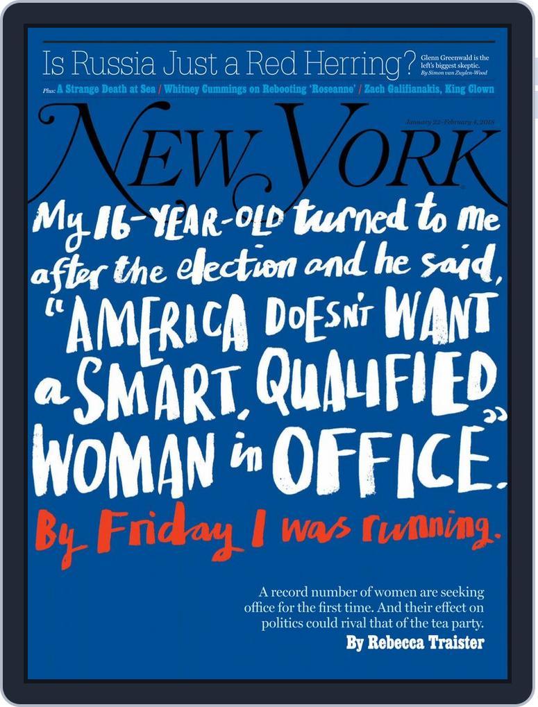 New York (Digital) Subscription                    January 22nd, 2018 Issue