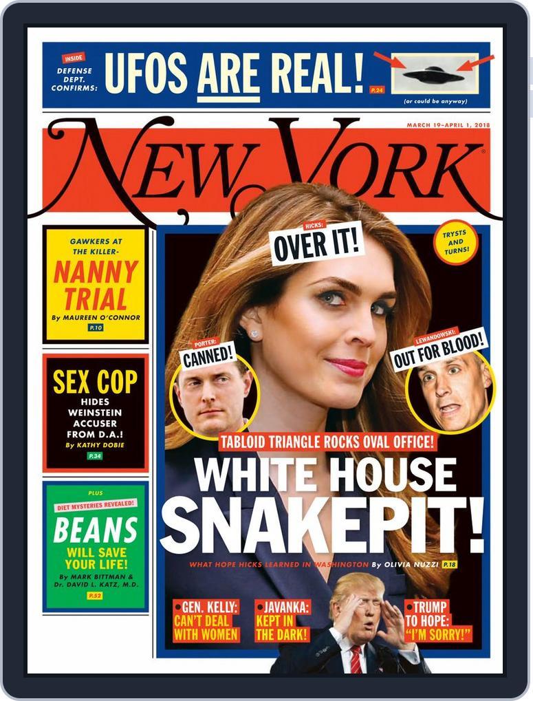 New York (Digital) Subscription                    March 19th, 2018 Issue