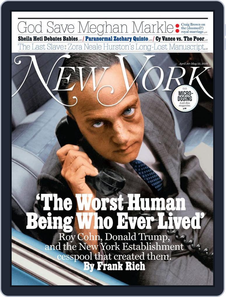 New York (Digital) Subscription                    April 30th, 2018 Issue