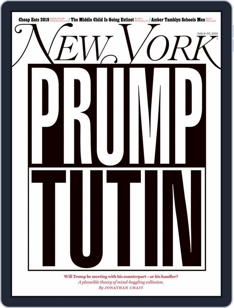 New York (Digital) Subscription                    July 9th, 2018 Issue
