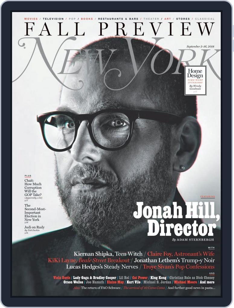 New York (Digital) Subscription                    September 3rd, 2018 Issue