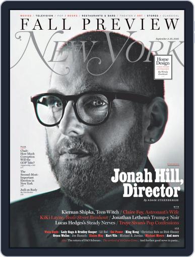 New York September 3rd, 2018 Digital Back Issue Cover