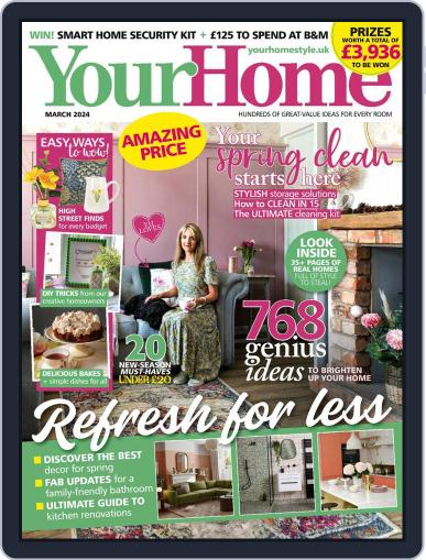Your Home March 1st, 2024 Digital Back Issue Cover