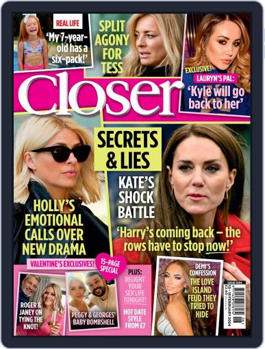 Closer February 10th, 2024 Digital Back Issue Cover