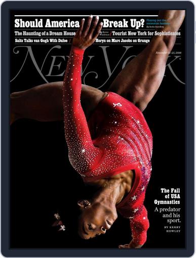 New York November 12th, 2018 Digital Back Issue Cover