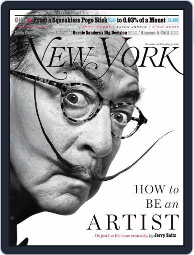 New York November 26th, 2018 Digital Back Issue Cover