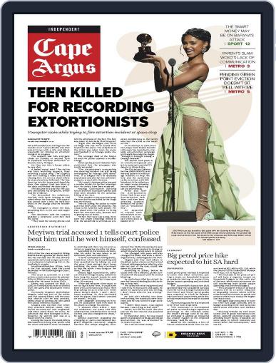 Cape Argus February 6th, 2024 Digital Back Issue Cover