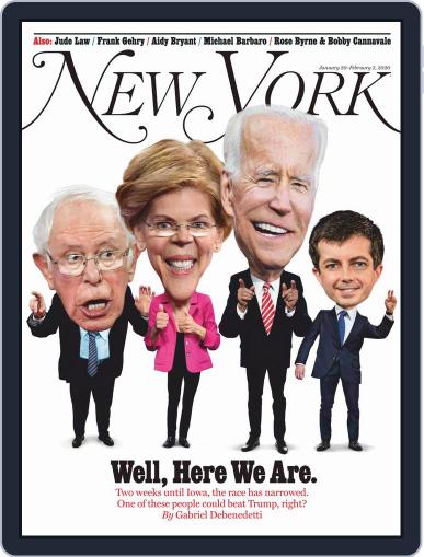 New York January 20th, 2020 Digital Back Issue Cover