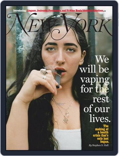 New York February 3rd, 2020 Digital Back Issue Cover