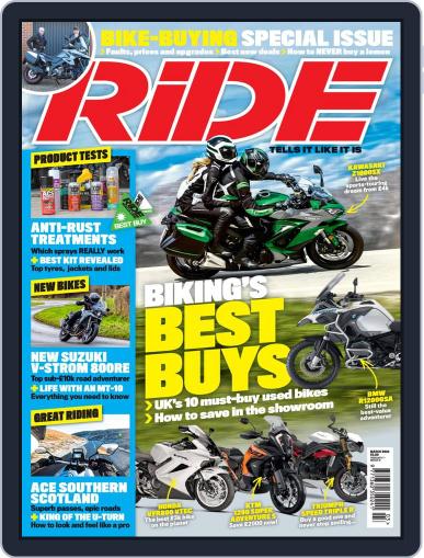RiDE United Kingdom March 1st, 2024 Digital Back Issue Cover