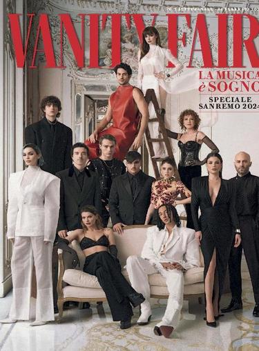 Vanity Fair Italia February 7th, 2024 Digital Back Issue Cover