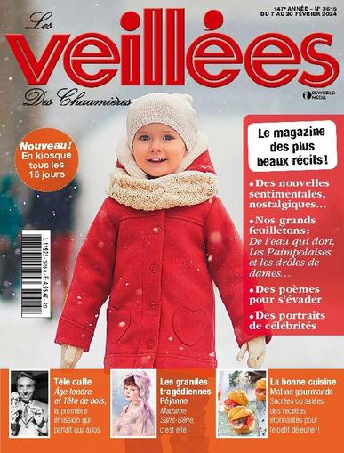 Les Veillées des chaumières February 7th, 2024 Digital Back Issue Cover