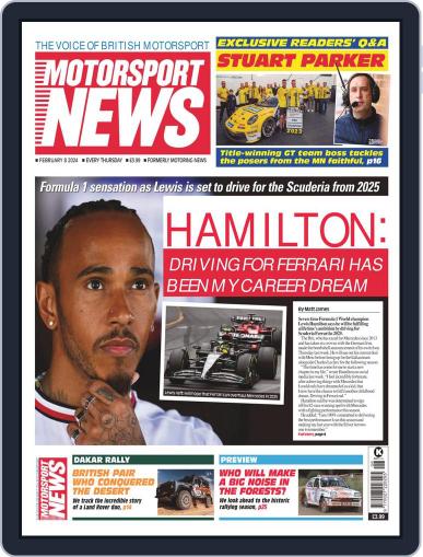 Motorsport News February 8th, 2024 Digital Back Issue Cover