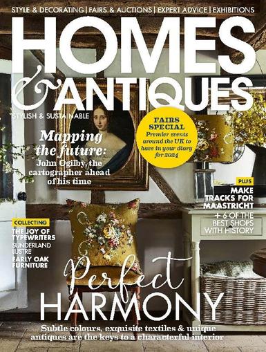 Homes & Antiques March 1st, 2024 Digital Back Issue Cover