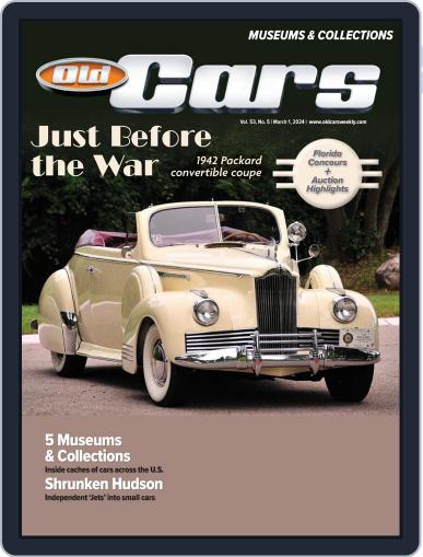 Old Cars Weekly March 1st, 2024 Digital Back Issue Cover