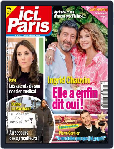 Ici Paris February 7th, 2024 Digital Back Issue Cover