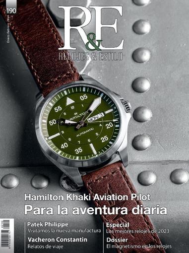 R&E - Relojes & Estilo January 1st, 2024 Digital Back Issue Cover