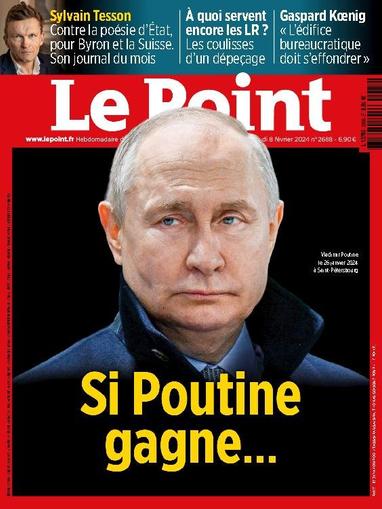 Le Point February 8th, 2024 Digital Back Issue Cover