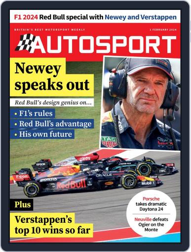 Autosport February 1st, 2024 Digital Back Issue Cover