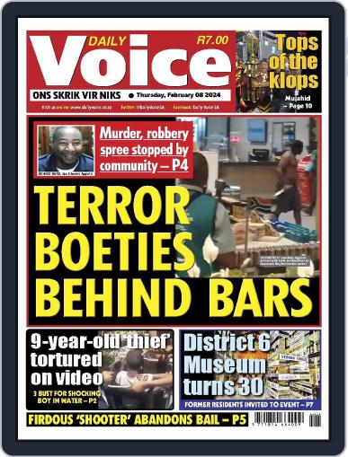 Daily Voice February 8th, 2024 Digital Back Issue Cover