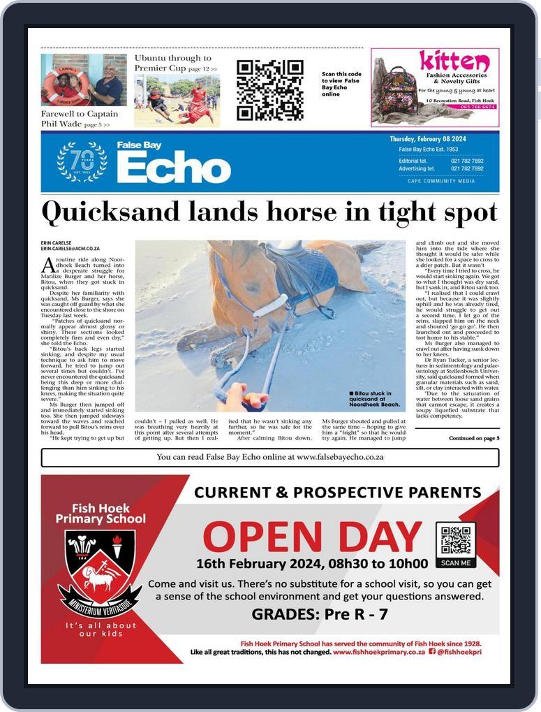 False Bay Echo (Digital) Subscription