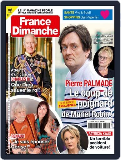 France Dimanche February 9th, 2024 Digital Back Issue Cover