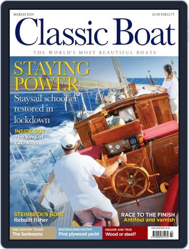 Classic Boat March 1st, 2024 Digital Back Issue Cover