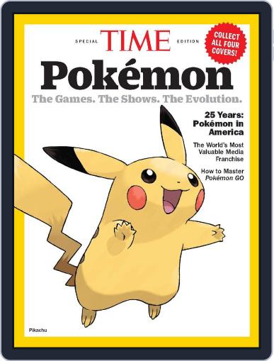 TIME Pokémon February 2nd, 2024 Digital Back Issue Cover