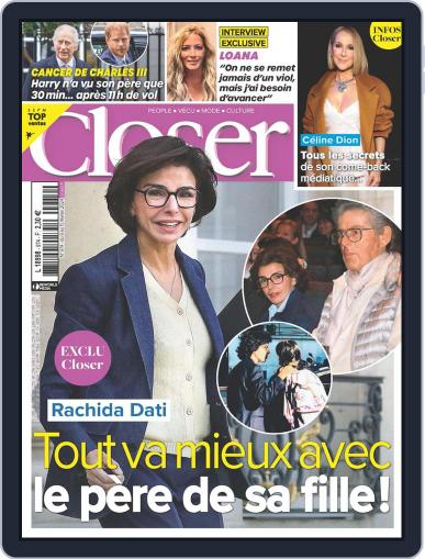 Closer France February 9th, 2024 Digital Back Issue Cover