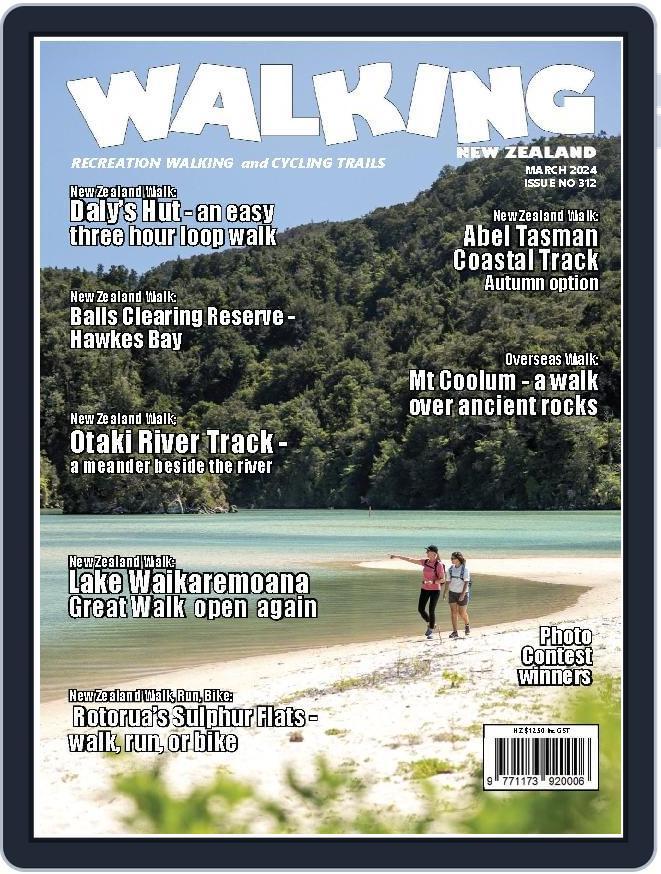 Walking New Zealand (Digital) Subscription                    March 1st, 2024 Issue
