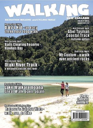 Walking New Zealand March 1st, 2024 Digital Back Issue Cover