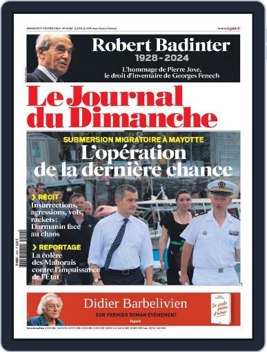 Le Journal du dimanche February 11th, 2024 Digital Back Issue Cover