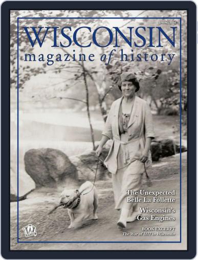 Wisconsin Magazine Of History March 1st, 2016 Digital Back Issue Cover