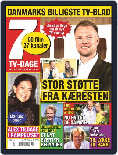 7 TV-Dage February 12th, 2024 Digital Back Issue Cover