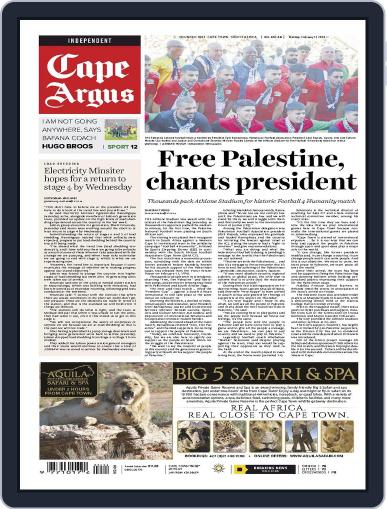 Cape Argus February 12th, 2024 Digital Back Issue Cover