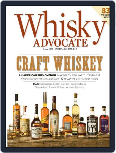 Whisky Advocate August 27th, 2013 Digital Back Issue Cover