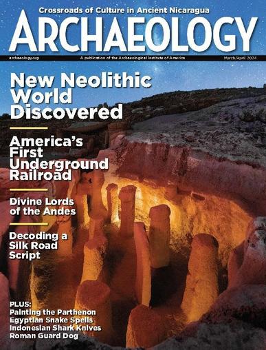 ARCHAEOLOGY March 1st, 2024 Digital Back Issue Cover