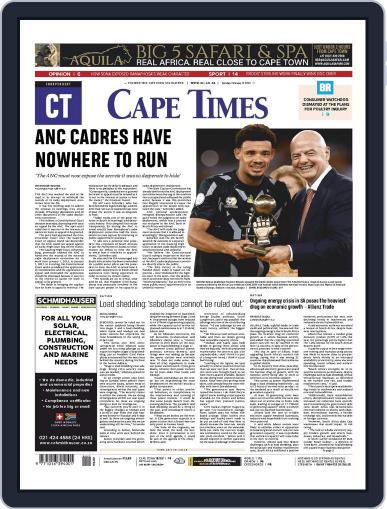 Cape Times February 13th, 2024 Digital Back Issue Cover