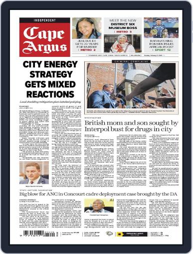 Cape Argus February 13th, 2024 Digital Back Issue Cover