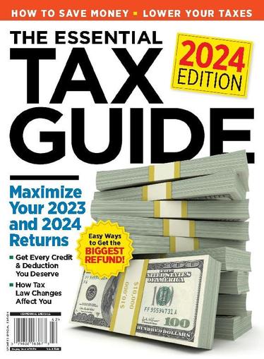 The Essential Tax Guide - 2024 Edition January 19th, 2024 Digital Back Issue Cover