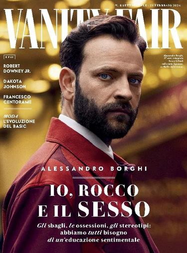 Vanity Fair Italia February 14th, 2024 Digital Back Issue Cover