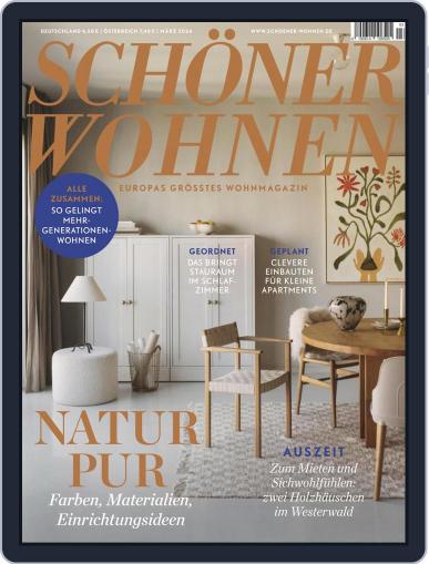 Schöner Wohnen March 1st, 2024 Digital Back Issue Cover