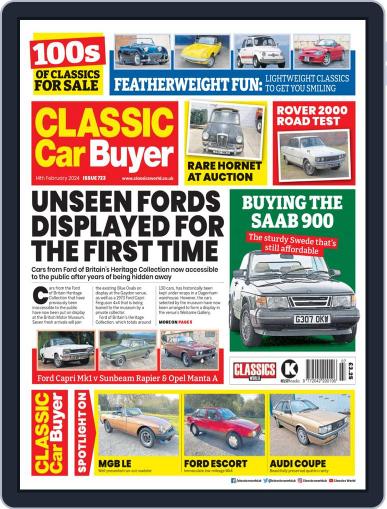 Classic Car Buyer February 14th, 2024 Digital Back Issue Cover