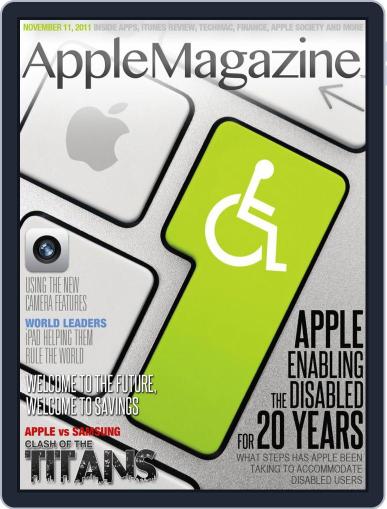 Apple November 11th, 2011 Digital Back Issue Cover