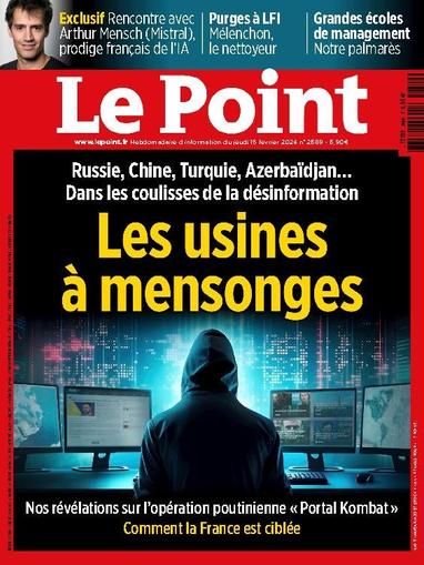 Le Point February 15th, 2024 Digital Back Issue Cover