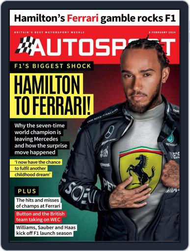 Autosport February 8th, 2024 Digital Back Issue Cover