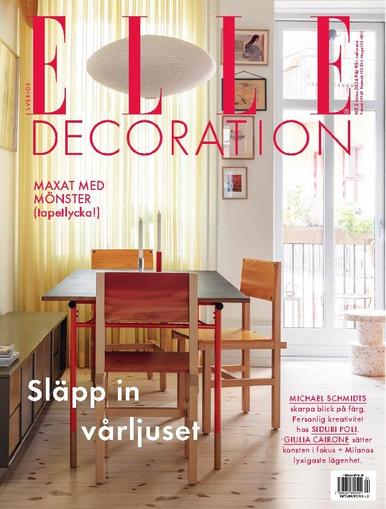 ELLE Decoration Sweden March 1st, 2024 Digital Back Issue Cover