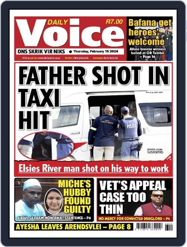 Daily Voice February 15th, 2024 Digital Back Issue Cover